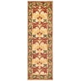 thumbnail image 1 of Mark&Day Wool Rugs, 2x8 Wrangell Traditional Beige Runner Area Rug, Beige Brown Red Carpet for Hallway, Kitchen, Bedroom or Living Room (2'6" x 8' Runner), 1 of 3
