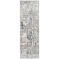 thumbnail image 1 of Mark&Day Area Rugs, 3x10 Teylingen Modern Medium Gray Runner Area Rug (3'3" x 10'), 1 of 6