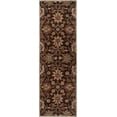 thumbnail image 1 of Mark&Day Wool Rugs, 3x12 Eckville Traditional Dark Brown Runner Area Rug, Brown Beige Carpet for Hallway, Kitchen, Bedroom or Living Room (3' x 12' Runner), 1 of 9