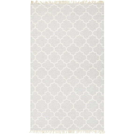 Mark&Day Area Rugs, 3x5 Bentley Cottage Light Gray/Cream Area Rug, Grey Beige Carpet for Living Room, Bedroom or Kitchen (3'3" x 5'3")