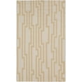 thumbnail image 1 of Mark&Day Wool Rugs, 4x6 Maplesville Modern Tan Area Rug, Green Brown Carpet for Living Room, Bedroom or Kitchen (3'6" x 5'6"), 1 of 3