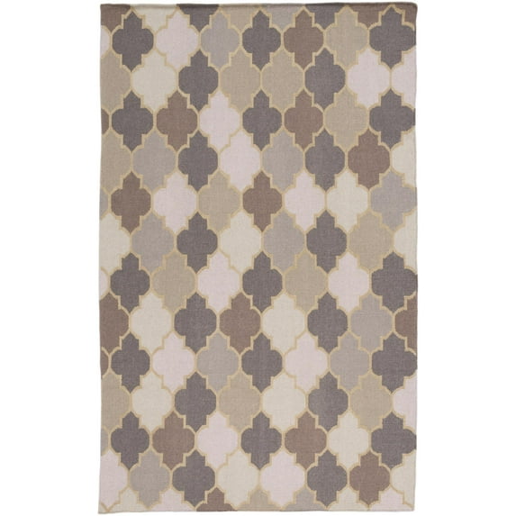 Mark&Day Area Rugs, 4x6 Monette Modern Charcoal/Cream Area Rug, Grey Green Purple Carpet for Living Room, Bedroom or Kitchen (3'6" x 5'6")