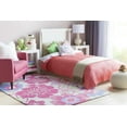 thumbnail image 1 of Mark&Day Area Rugs, 3x5 Parachute Modern Beige Pink Area Rug (3' x 5'), 1 of 4