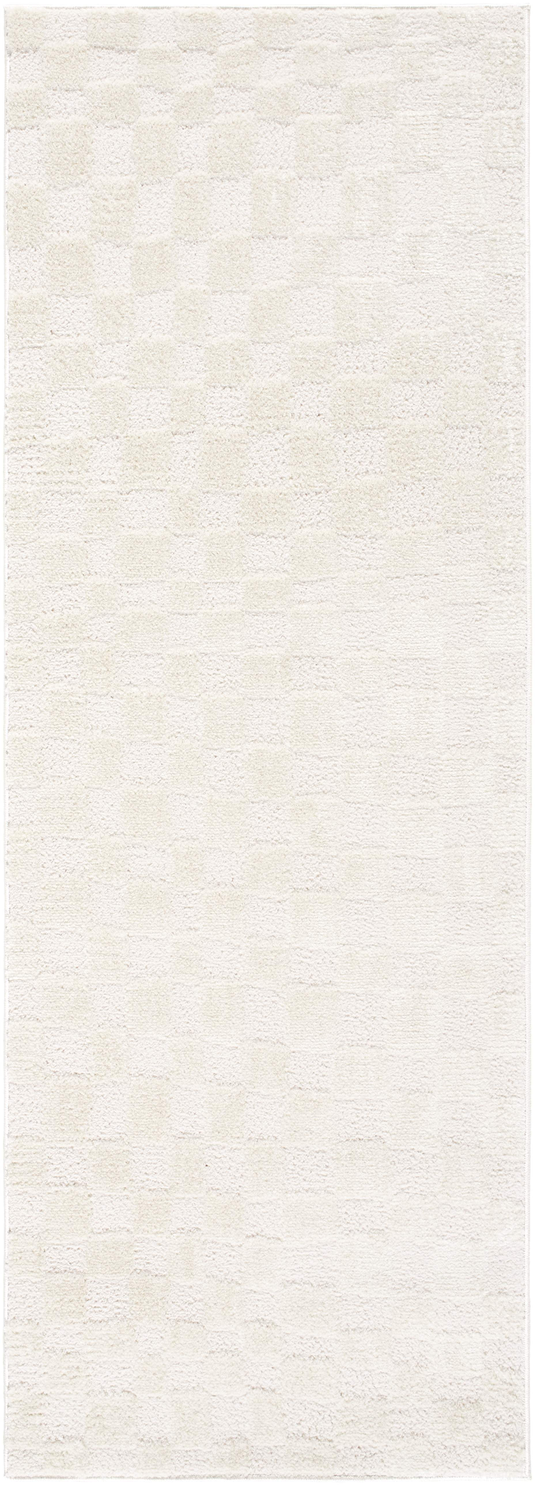 Mark&Day Area Rugs, 3x7 Isis Modern Off-White/Ivory Runner Area Rug ...