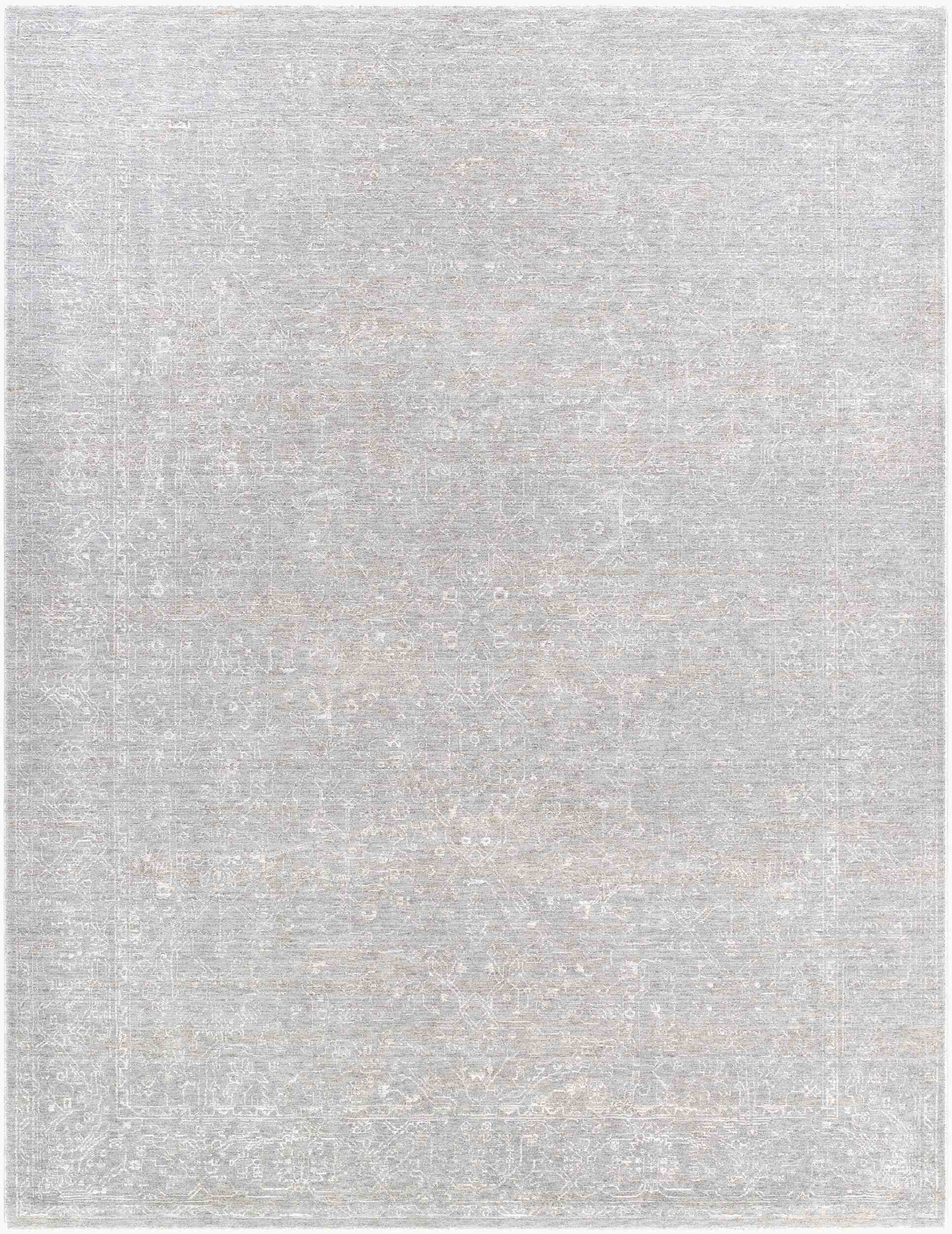 Mark&Day Area Rugs, 3x7 Nery Traditional Slate Runner Area Rug (2'7" x