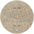 thumbnail image 1 of Mark&Day Wool Rugs, 4ft Round Two Hills Traditional Wheat Area Rug, Beige Brown Carpet for Living Room, Bedroom or Kitchen (4' Round), 1 of 6