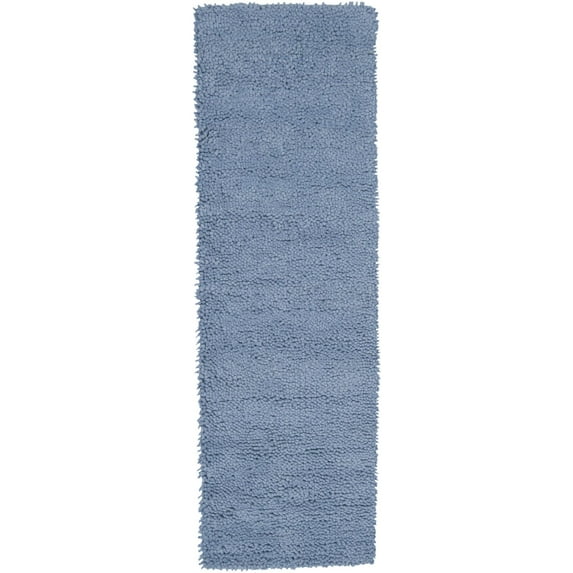 Mark&Day Area Rugs, 4x10 Geron Modern Sky Blue Runner Area Rug, Blue Carpet for Hallway, Kitchen, Bedroom or Living Room (4' x 10' Runner)