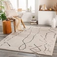 thumbnail image 1 of Mark&Day Area Rugs, 4x5 Agirta Global Cream Area Rug (3'11" x 5'7"), 1 of 7