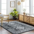 thumbnail image 1 of Mark&Day Area Rugs, 4x6 Jules Traditional Black Area Rug, Black Charcoal Gray Carpet for Living Room, Bedroom or Kitchen (3'11" x 5'7"), 1 of 4