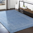 thumbnail image 1 of Mark&Day Area Rugs, 4x5 Julian Global Blue Beige Area Rug (3'11" x 5'7"), 1 of 6