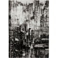 thumbnail image 1 of Mark&Day Area Rugs, 4x5 Saintes Modern Black Area Rug, Black Beige Carpet for Living Room, Bedroom or Kitchen (3'11" x 5'3"), 1 of 2