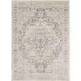 thumbnail image 1 of Mark&Day Area Rugs, 4x6 Troyes Traditional Medium Gray Area Rug, Grey Black White Carpet for Living Room, Bedroom or Kitchen (4'3" x 5'11"), 1 of 7