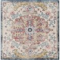 thumbnail image 1 of Mark&Day Area Rugs, 5x5 Gimel Traditional Sky Blue Garnet Square Area Rug (5'3" Square), 1 of 4