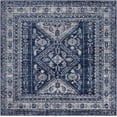thumbnail image 1 of Mark&Day Area Rugs, 5x5 Jules Traditional Navy Square Area Rug (5'3" Square), 1 of 9