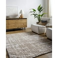thumbnail image 1 of Mark&Day Area Rugs, 5x7 Arnita Modern Dark Brown Area Rug, White Tan Carpet for Living Room, Bedroom or Kitchen (5'3" x 7'), 1 of 7