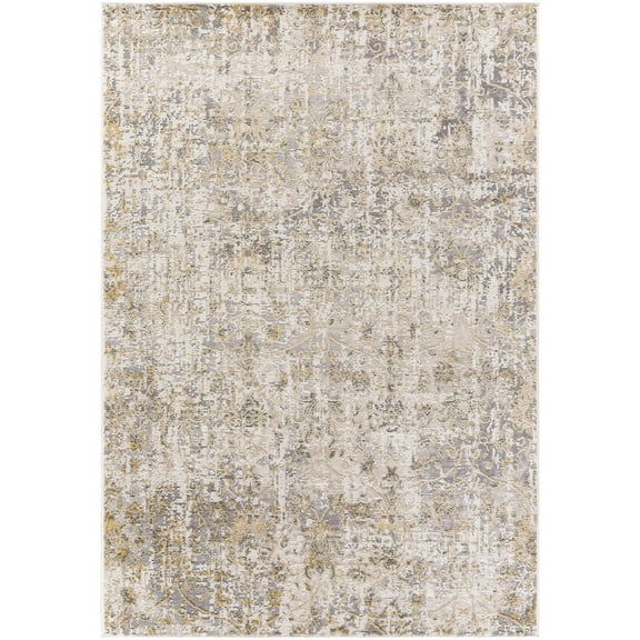 Mark&Day Area Rugs, 5x7 Bakerhill Modern Charcoal/Gray Area Rug, Cream Beige Grey Carpet for Living Room, Bedroom or Kitchen (5'3" x 7')