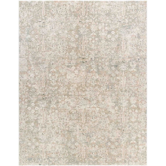 Mark&Day Area Rugs, 5x7 Betsaida Traditional Ash Area Rug, Ash Grey Silver Carpet for Living Room, Bedroom or Kitchen (5' x 7'5")