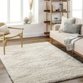 thumbnail image 1 of Mark&Day Area Rugs, 5x7 Bonaparte Global Shag Light Beige Area Rug, Beige Carpet for Living Room, Bedroom or Kitchen (5'3" x 7'3"), 1 of 5