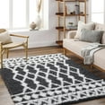 thumbnail image 1 of Mark&Day Area Rugs, 5x7 Booth Modern Black Area Rug (5'3" x 7'3"), 1 of 5