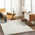 thumbnail image 1 of Mark&Day Area Rugs, 5x7 Brittane Global Shag Cream Area Rug, Beige Carpet for Living Room, Bedroom or Kitchen (5'3" x 7'), 1 of 3