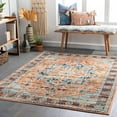 thumbnail image 1 of Mark&Day Area Rugs, 5x7 Cannelburg Traditional Burnt Orange Area Rug, Burnt Orange Carpet for Living Room, Bedroom or Kitchen (5'3" x 7'), 1 of 7