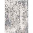 thumbnail image 1 of Mark&Day Area Rugs, 5x7 Chainey Modern Abstract Marble Shag Pale Blue Area Rug, Blue Grey Ivory Marble Swirl Carpet for Living Room, Bedroom or Kitchen (5'3" x 7'3"), 1 of 7