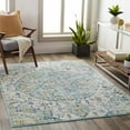 thumbnail image 1 of Mark&Day Area Rugs, 5x7 Cornjum Traditional Pale Blue Area Rug, Blue Grey Beige Carpet for Living Room, Bedroom or Kitchen (5'3" x 7'1"), 1 of 7