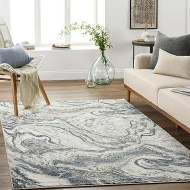 Mark&Day Area Rugs, 5x7 Earlton Modern Beige Area Rug (5'3" x 7')