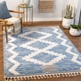 thumbnail image 1 of Mark&Day Area Rugs, 5x7 Fishers Global Dark Blue Area Rug (5'3" x 7'), 1 of 6