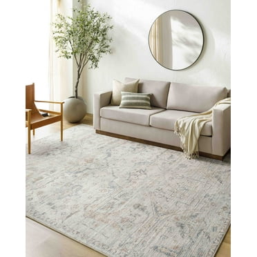 Mark&Day Area Rugs, 5x7 Gatlin Traditional Cream Area Rug (5'2" x 7')