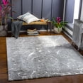 thumbnail image 1 of Mark&Day Area Rugs, 5x7 Hazelaar Modern Shag Light Gray Area Rug, Grey White Black Carpet for Living Room, Bedroom or Kitchen (5'3" x 7'3"), 1 of 8