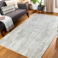 thumbnail image 1 of Mark&Day Area Rugs, 5x7 Innerbraz Modern Light Gray Area Rug, Grey Brown White Carpet for Living Room, Bedroom or Kitchen (5' x 7'6"), 1 of 7