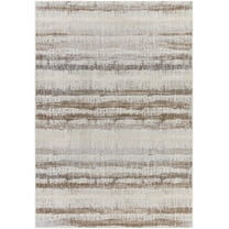 Mark&Day Area Rugs, 5x7 Kessa Modern Dark Brown Area Rug (5'3" x 7')