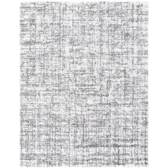 Mark&Day Area Rugs, 5x7 Lekesha Modern Light Gray Area Rug, White Grey Carpet for Living Room, Bedroom or Kitchen (5'3" x 7')