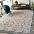 thumbnail image 1 of Mark&Day Area Rugs, 5x7 Liempde Traditional Brick Red Area Rug (5'3" x 7'3"), 1 of 6