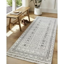 Mark&Day Area Rugs, 5x7 Lindell Modern Ivory/Black Area Rug (5'3" x 7')