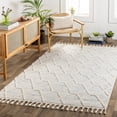 thumbnail image 1 of Mark&Day Area Rugs, 5x7 Mathia Modern Cream Area Rug, Grey Beige Carpet for Living Room, Bedroom or Kitchen (5'3" x 7'), 1 of 2