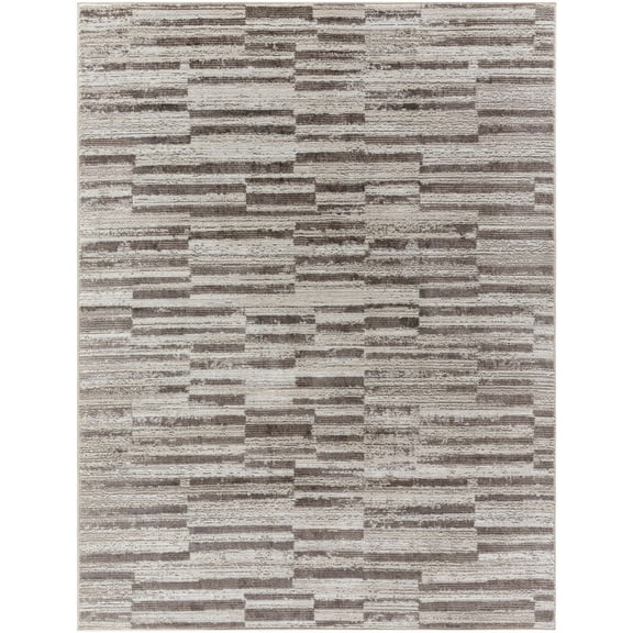Mark&Day Area Rugs, 5x7 Megean Modern Medium Gray Area Rug, Grey Carpet for Living Room, Bedroom or Kitchen (5'3" x 7')