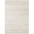 thumbnail image 1 of Mark&Day Area Rugs, 5x7 Ooij Global Light Gray Area Rug, Grey Off-White Carpet for Living Room, Bedroom or Kitchen (5' x 7'), 1 of 8
