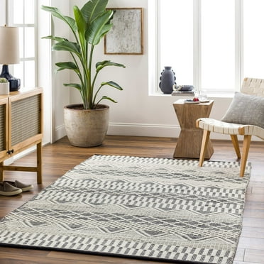 Mark&Day Area Rugs, 5x7 Owenton Modern Gray Area Rug (5' x 7'6")