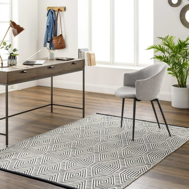 Mark&Day Area Rugs, 5x7 Owsley Modern Gray Area Rug (5' x 7'6")