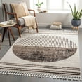 thumbnail image 1 of Mark&Day Area Rugs, 5x7 Ridgeway Global Dark Brown Area Rug (5'3" x 7'), 1 of 6