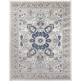 thumbnail image 1 of Mark&Day Area Rugs, 5x7 Rochelle Traditional Navy Area Rug, Blue White Carpet for Living Room, Bedroom or Kitchen (5'3" x 7'3"), 1 of 7