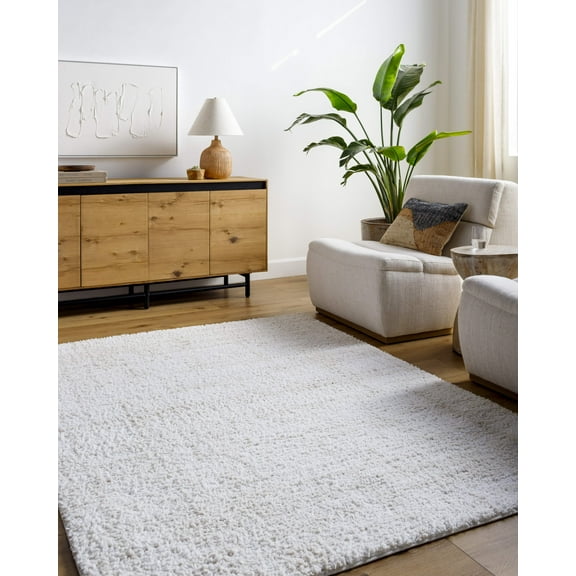 Mark&Day Area Rugs, 5x7 Rockton Modern Light Brown/Light Silver Area Rug, White Oatmeal Carpet for Living Room, Bedroom or Kitchen (5'3" x 7')