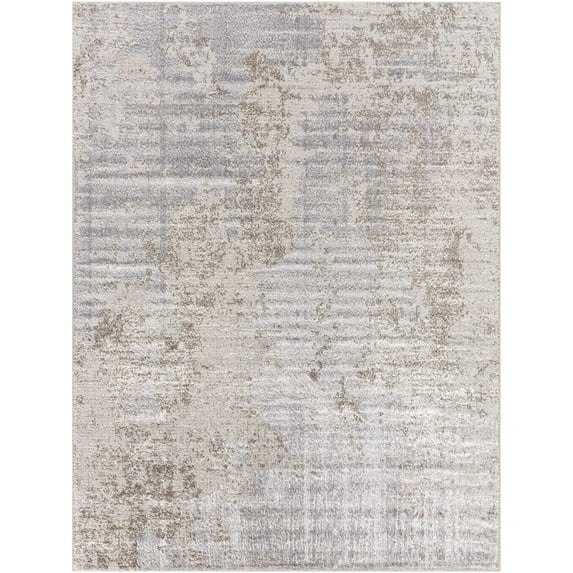 Mark&Day Area Rugs, 5x7 Rollie Modern Charcoal/Light Brown Area Rug, Grey Brown White Carpet for Living Room, Bedroom or Kitchen (5'3" x 7')