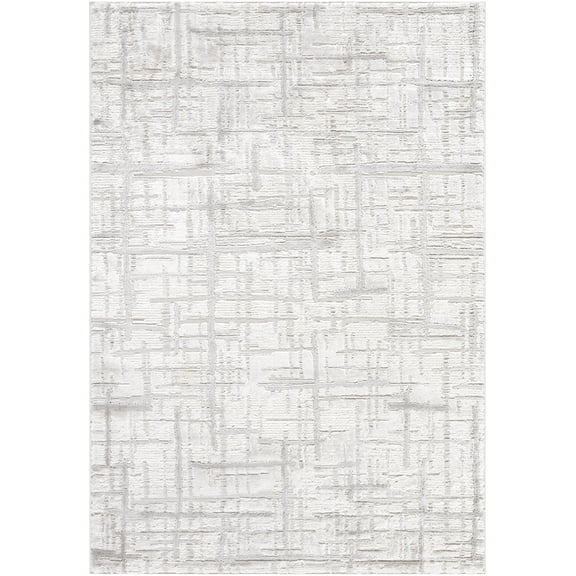 Mark&Day Area Rugs, 5x7 Tawney Modern Light Beige/Light Gray Area Rug, Grey White Carpet for Living Room, Bedroom or Kitchen (5'3" x 7')