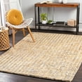 thumbnail image 1 of Mark&Day Jute Rugs, 5x7 Valkeveen Global Wheat Area Rug, Beige Grey Carpet for Living Room, Bedroom or Kitchen (5' x 7'6"), 1 of 9