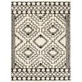 thumbnail image 1 of Mark&Day Area Rugs, 5x7 Waver Global Shag Cream Area Rug, White Blue Black Carpet for Living Room, Bedroom or Kitchen (5'3" x 7'), 1 of 5