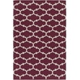 thumbnail image 1 of Mark&Day Area Rugs, 5x7 Zeumeren Modern Purple/Ivory Area Rug, Purple Ivory Carpet for Living Room, Bedroom or Kitchen (5' x 7'6"), 1 of 2