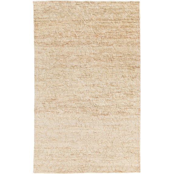 Mark&Day Jute Rugs, 5x8 Foxfield Global Ivory Area Rug, Beige Green Brown Carpet for Living Room, Bedroom or Kitchen (5' x 8')